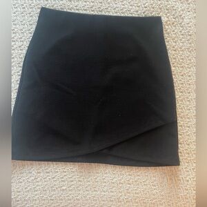 LOFT Black Mini Skirt